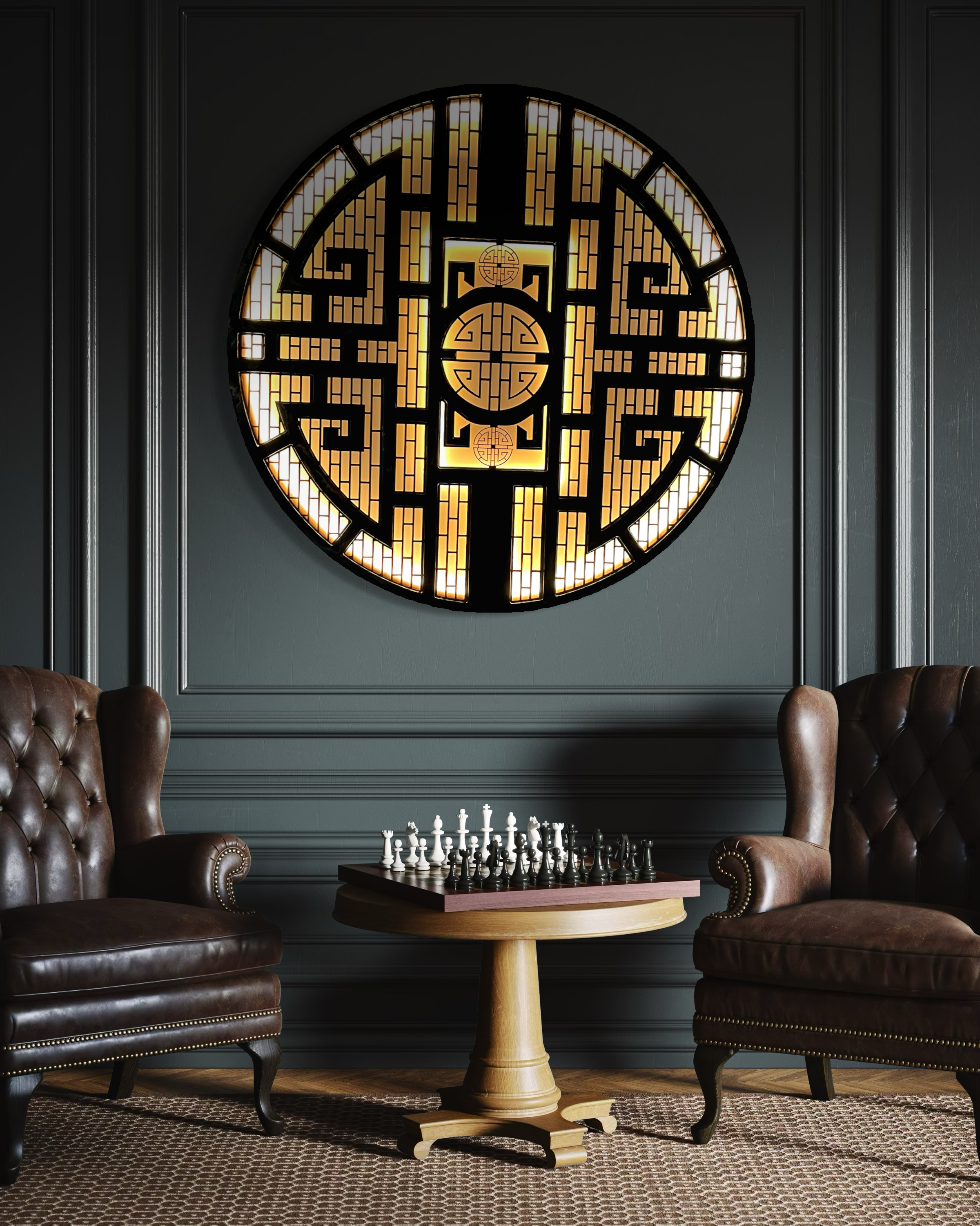 Panou LED Jade Wall Art