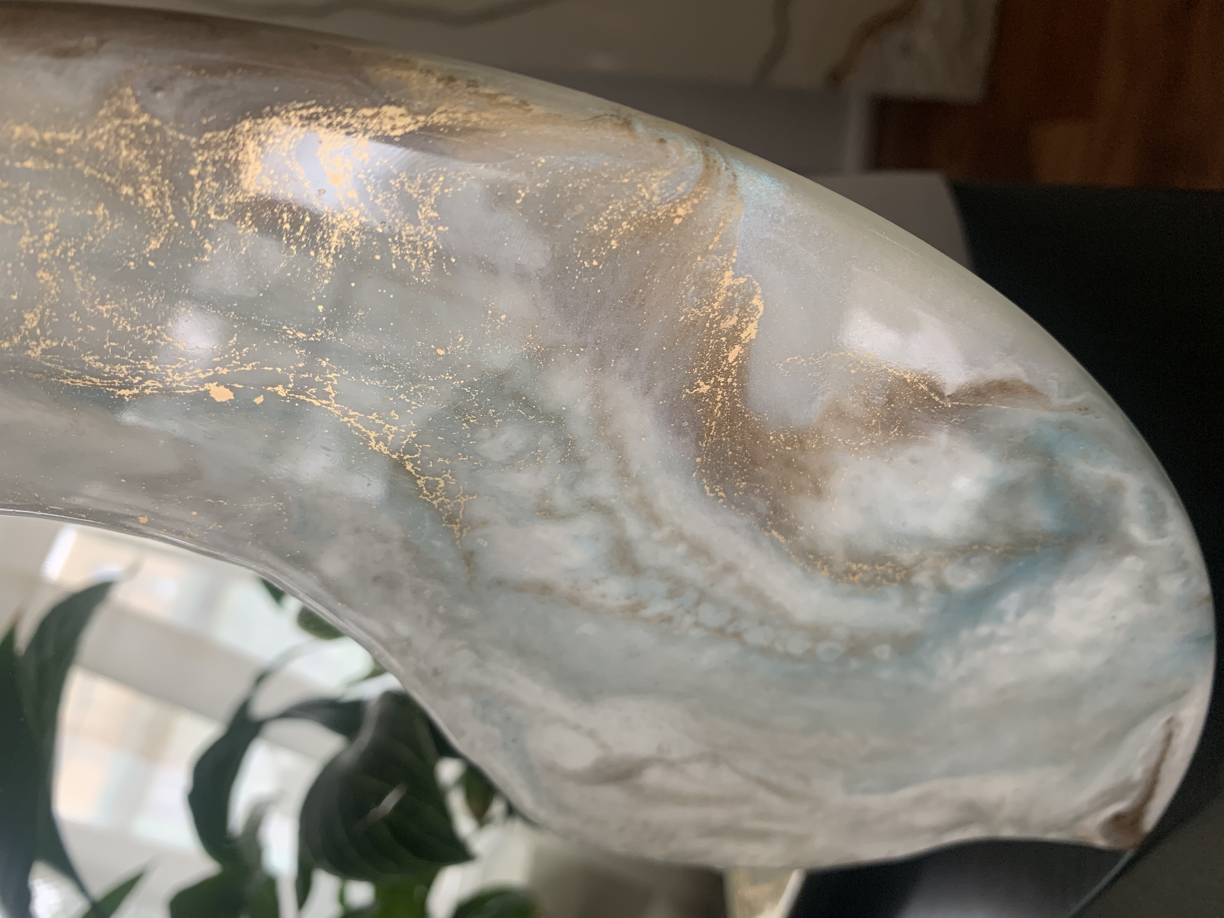 Oglinda tip Geoda 35 cm