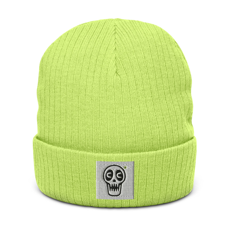 Black Skull Beanie