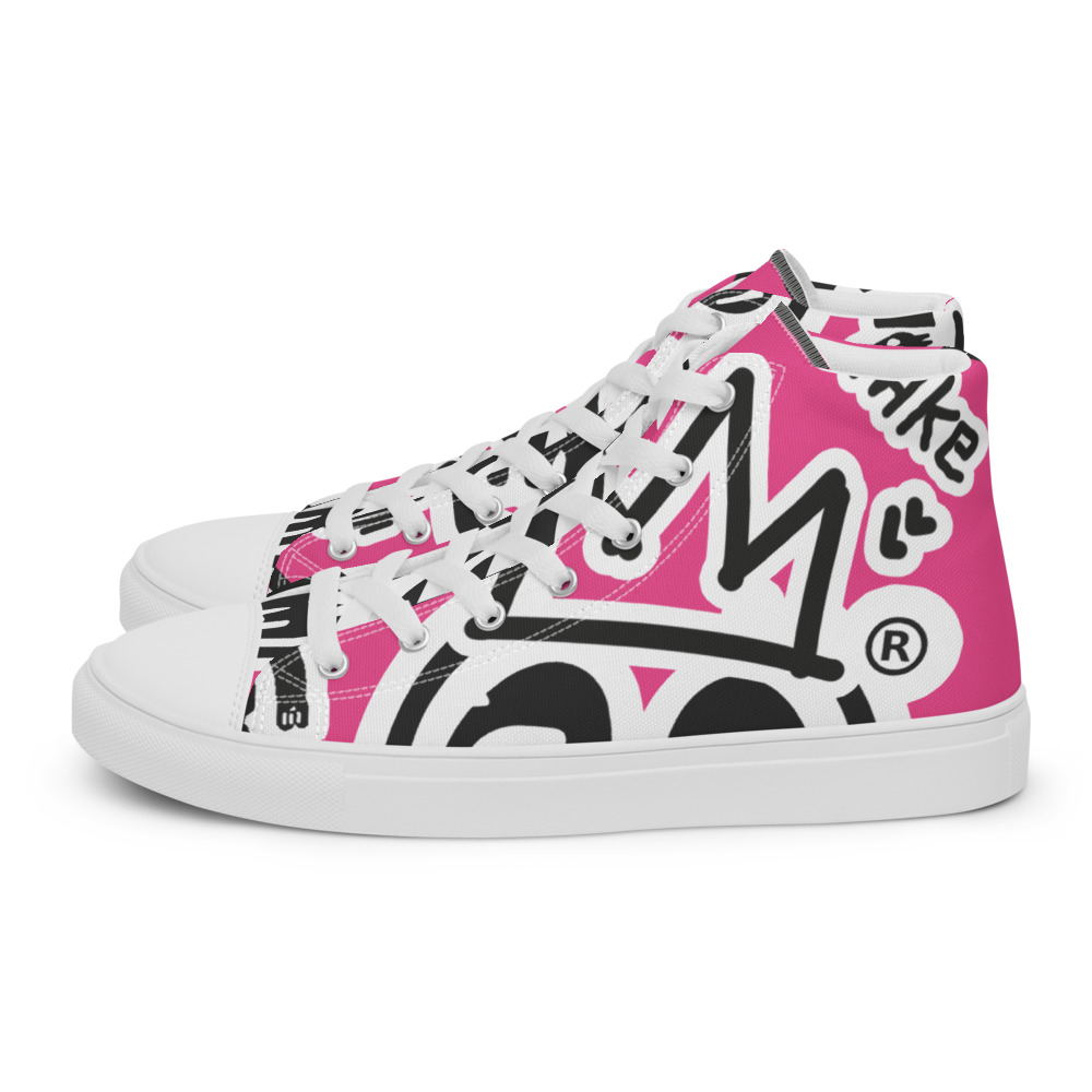 Scarpe in tela Pink Show