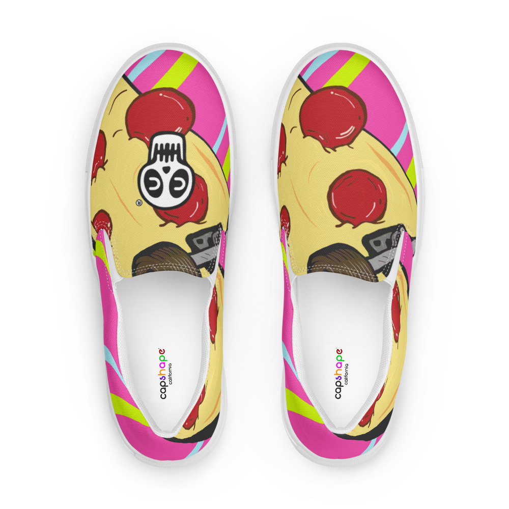 Sneakers slip-on Pizza