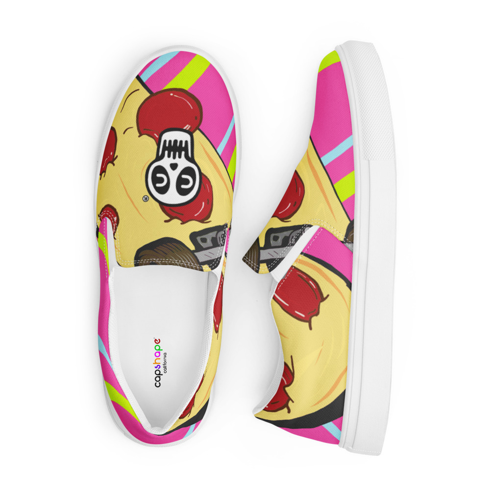 Sneakers slip-on Pizza