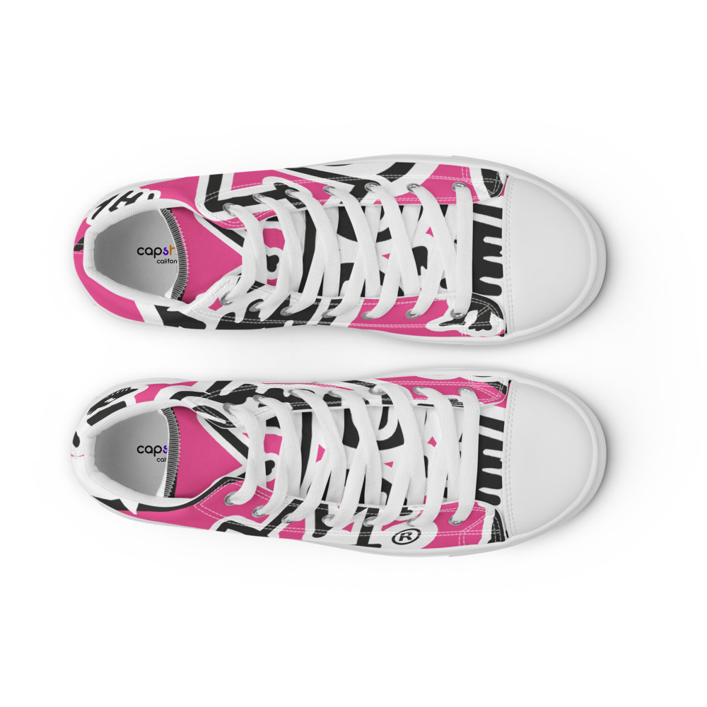 Scarpe in tela Pink Show