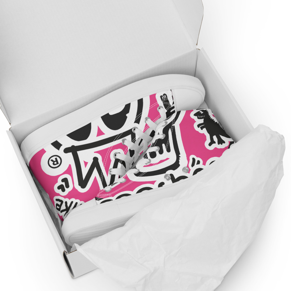 Scarpe in tela Pink Show