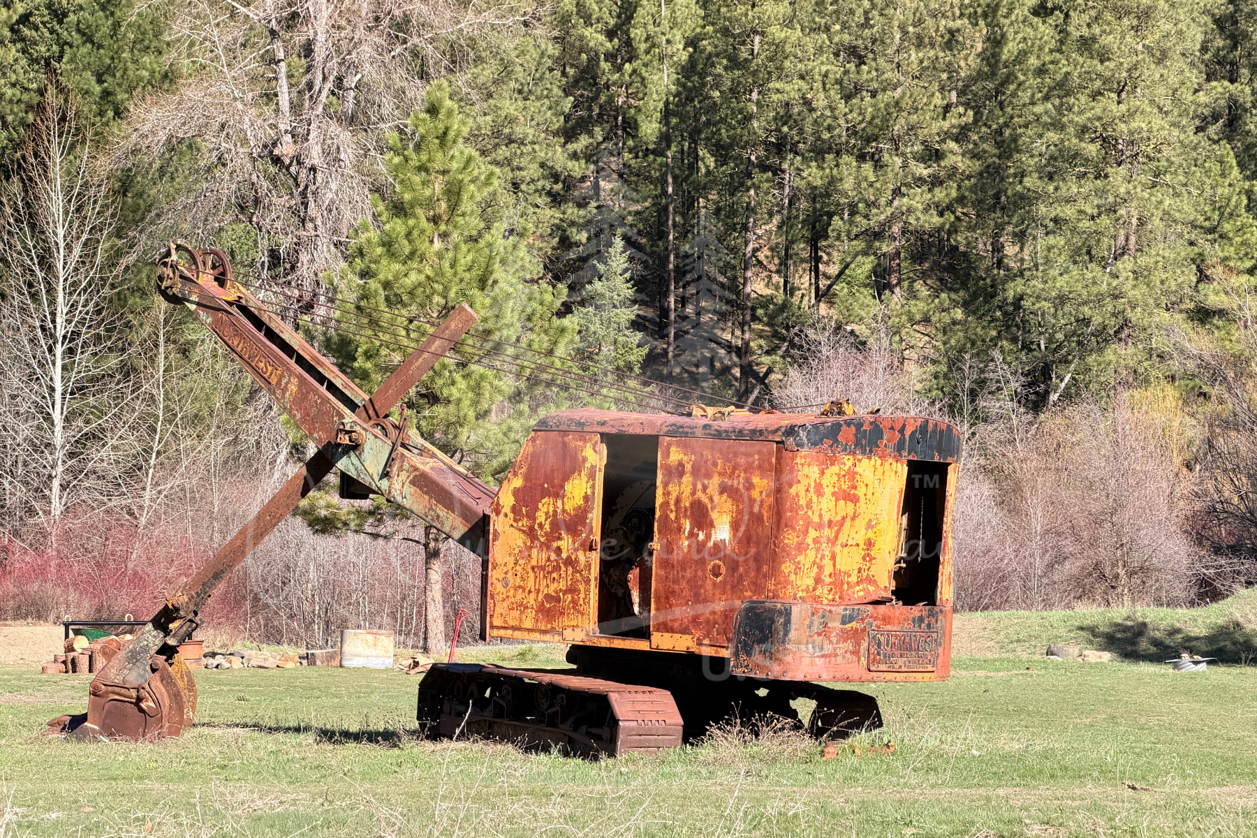 Swauk Mining District Photo Bundle – Liberty, WA Gold Mining History, Vintage Equipment & Williams Creek (5-Pack)
