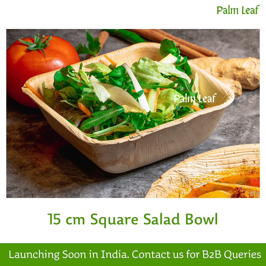 15 cm Square Salad Bowl