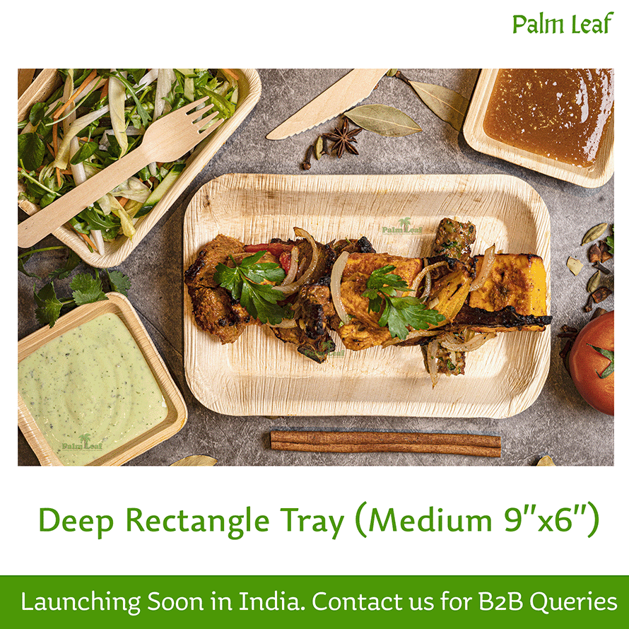 Deep Rectangle Tray (Medium 9"x6")