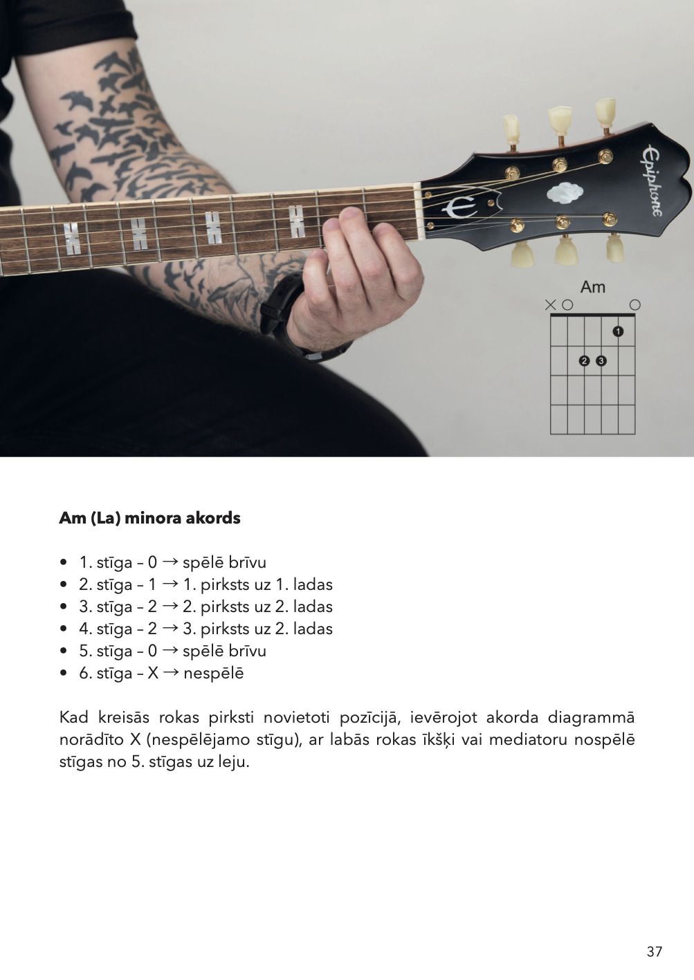 Grāmata ĢITĀRAS STUNDA ar Gintu Purgaili