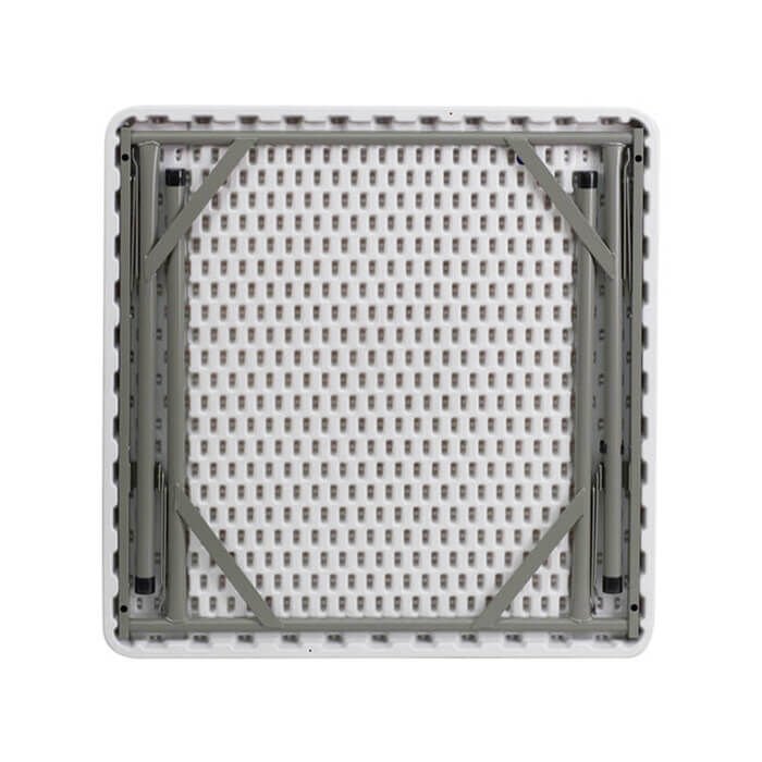 LASA SQUARE 86CM FOLDING CARD TABLE - BLACK