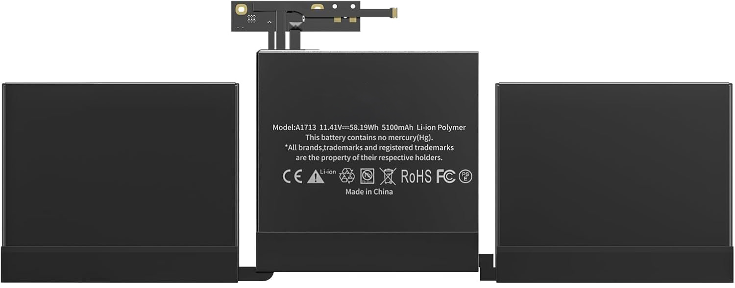 MacBook Pro 13″ (Late 2016, 2017, 2019, 2020, M1 2020) Battery Replacement (A1713, A2171)