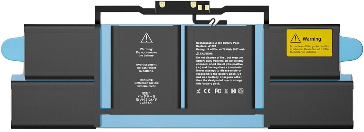 MacBook Pro 15″ Retina (Late 2016, Mid 2017) Battery Replacement (A1820)