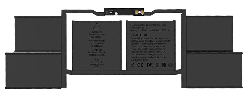 MacBook Pro 16″ 2019 Battery Replacement (A2113)