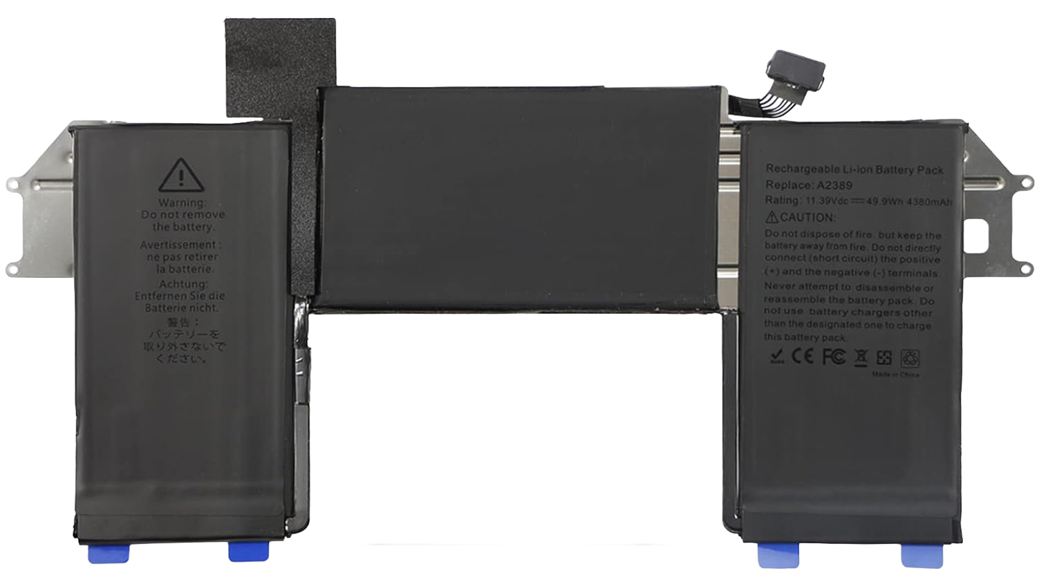 MacBook Air 13" (Late 2020) M1 Battery Replacement (A2389)