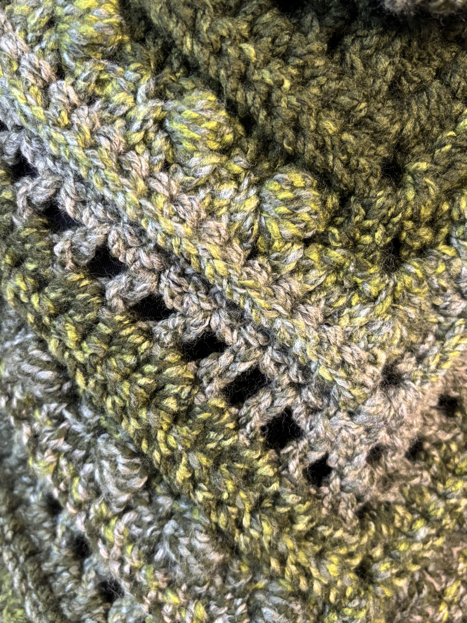 🌲 Forest Guardian Hooded Cowl Scarf