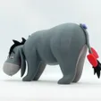 Eeyore (İyor) – Winnie the Pooh 3D Baskı Koleksiyon Figürü (10 cm)