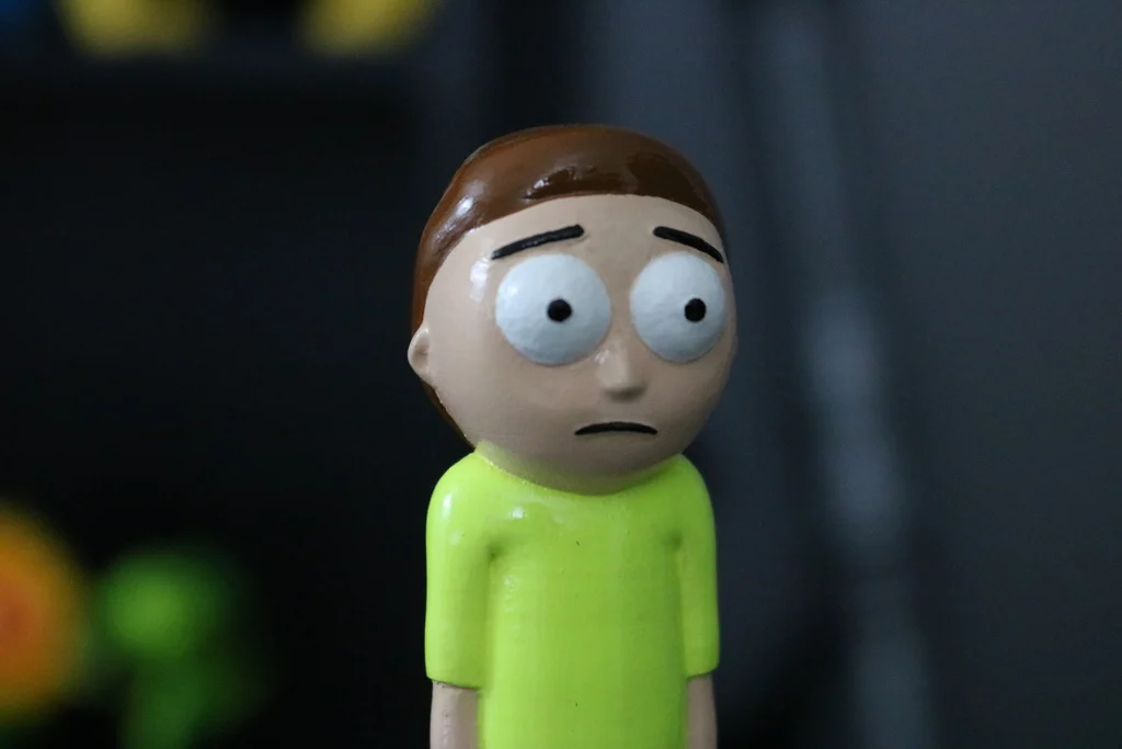 🛸 Rick ve Morty Figür Seti – El Yapımı, 3D Baskı, Koleksiyonluk