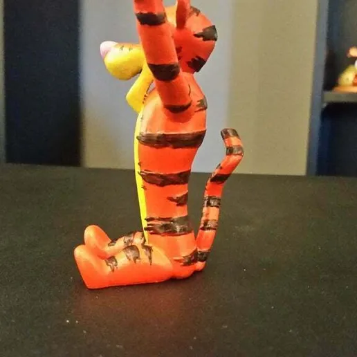 Kaplan Tigger – Winnie the Pooh 3D Baskı Koleksiyon Figürü (10 cm)