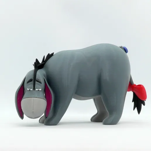 Eeyore (İyor) – Winnie the Pooh 3D Baskı Koleksiyon Figürü (10 cm)