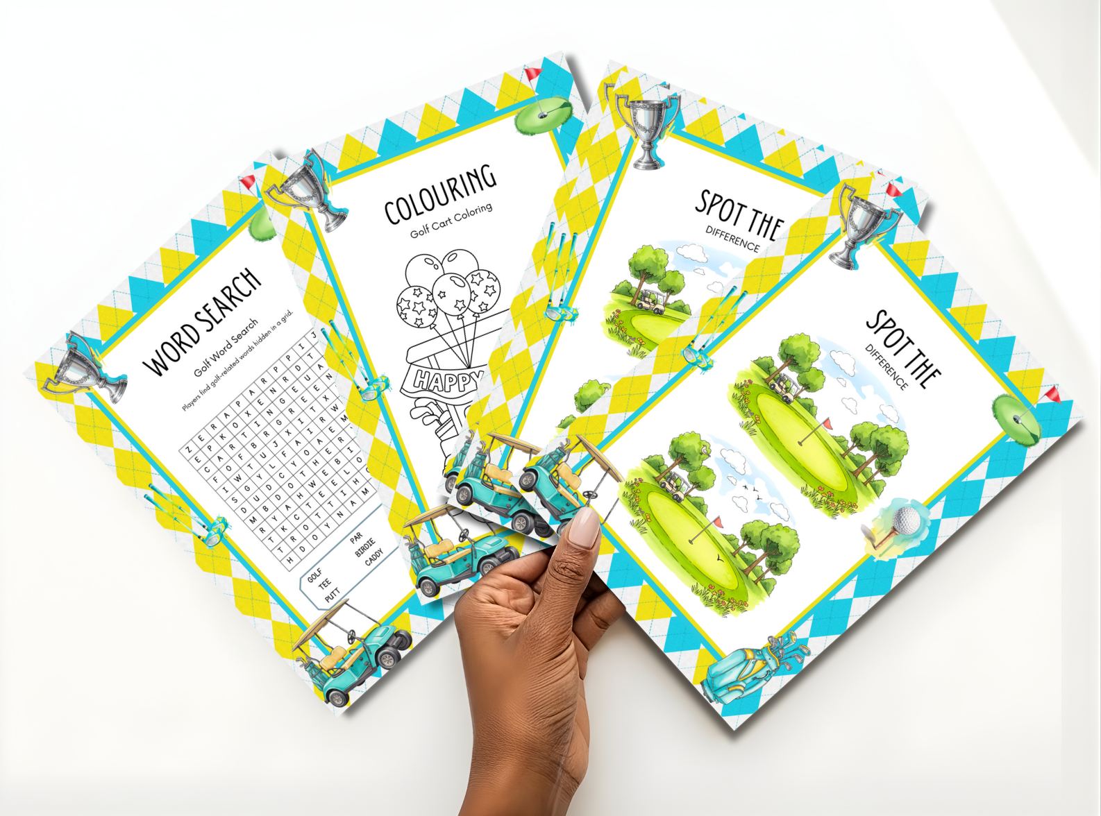 Golf Theme Party Games Printable 