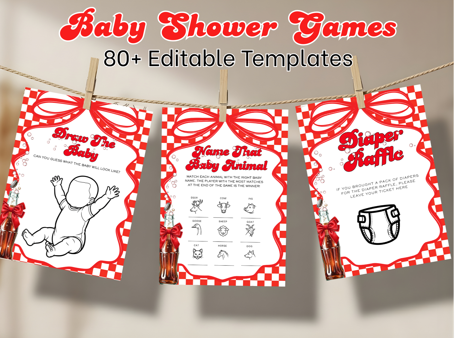 Ready to Pop Baby Shower Games