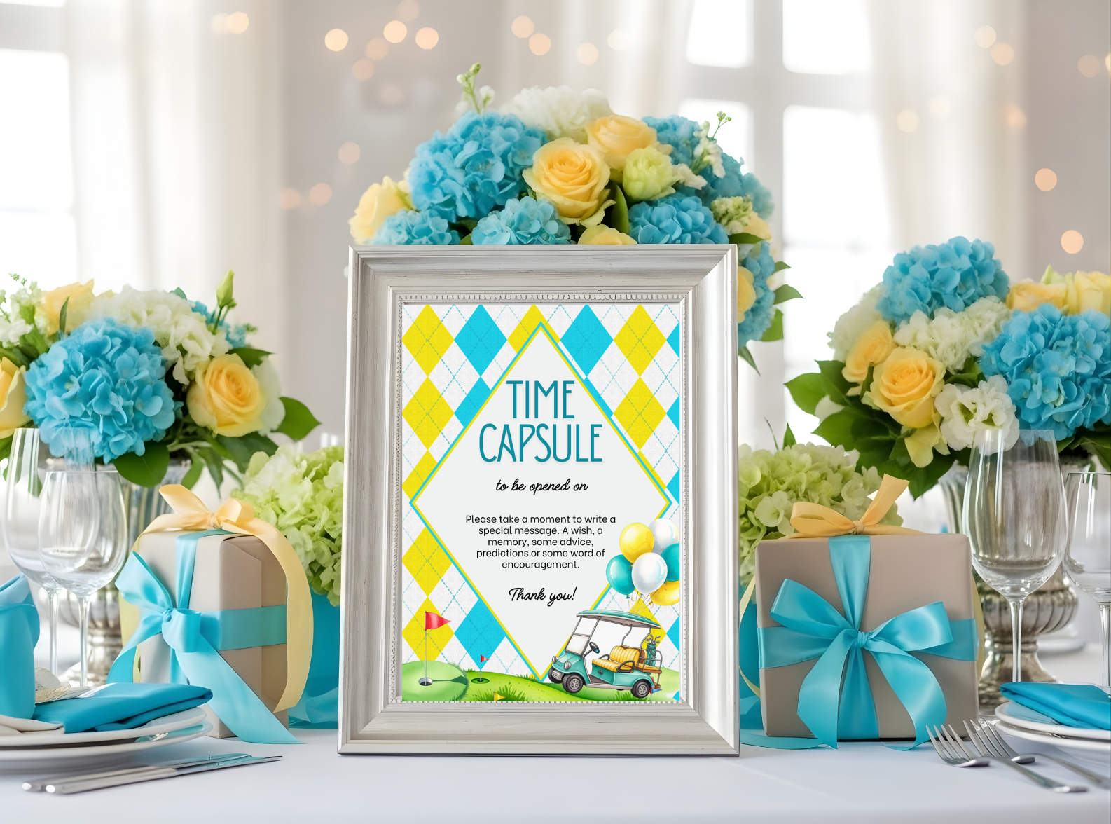 Golf Theme Party Signs Printable 