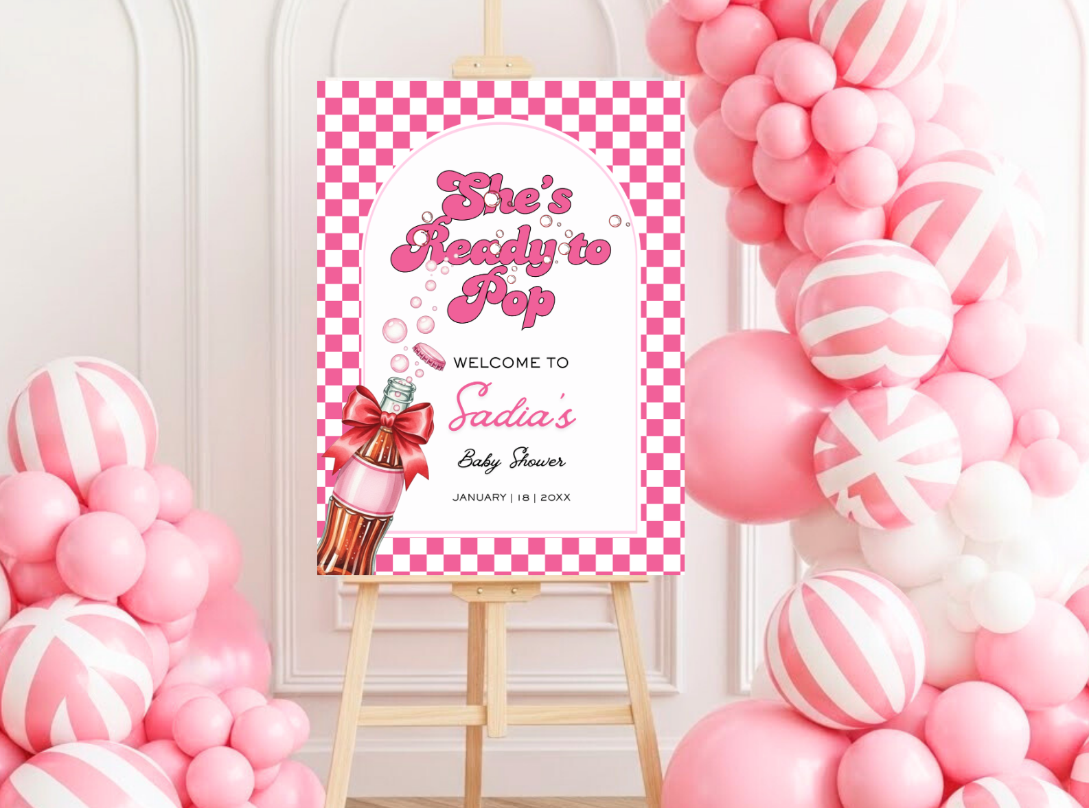 She's Ready to Pop Baby Shower Bundle