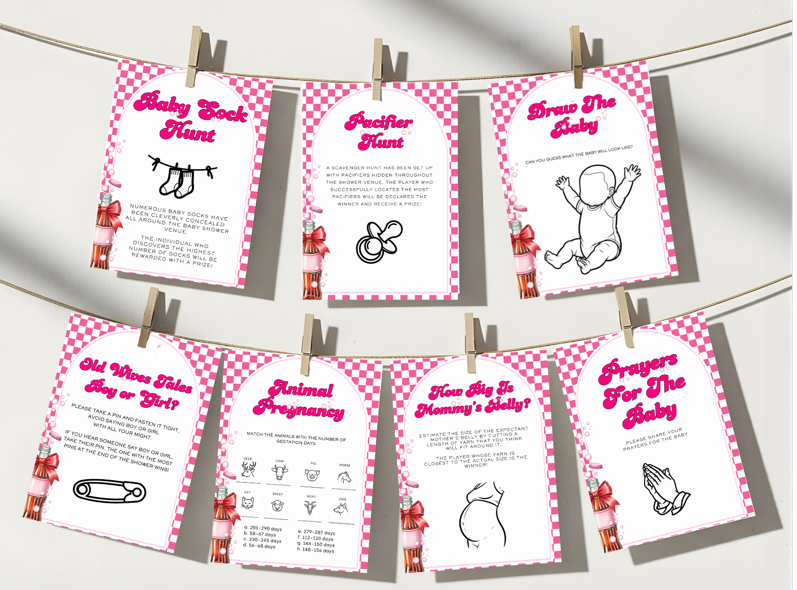 She’s Ready to Pop Baby Shower Games 