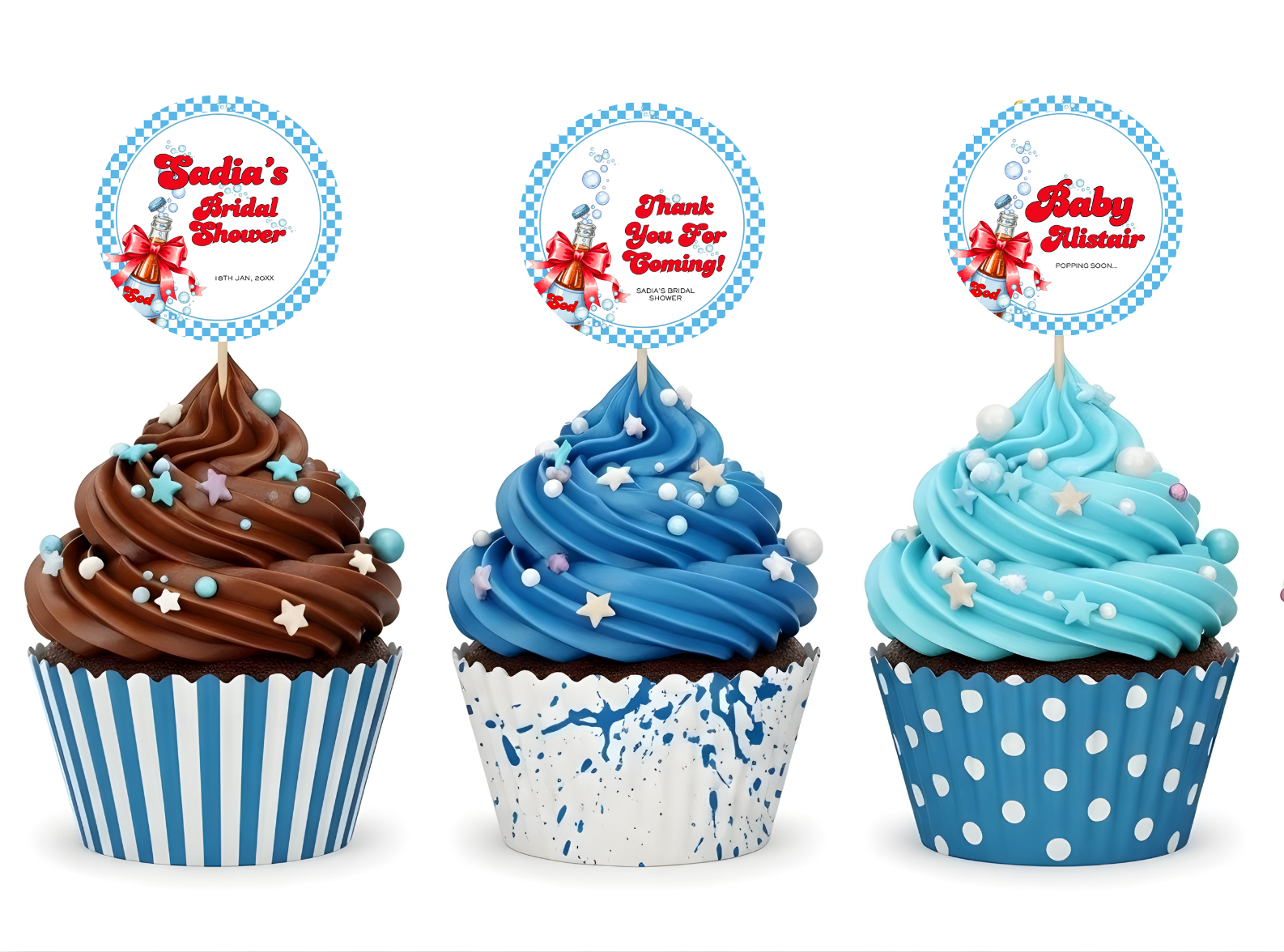 Ready to Pop Favor Tags & Stickers 