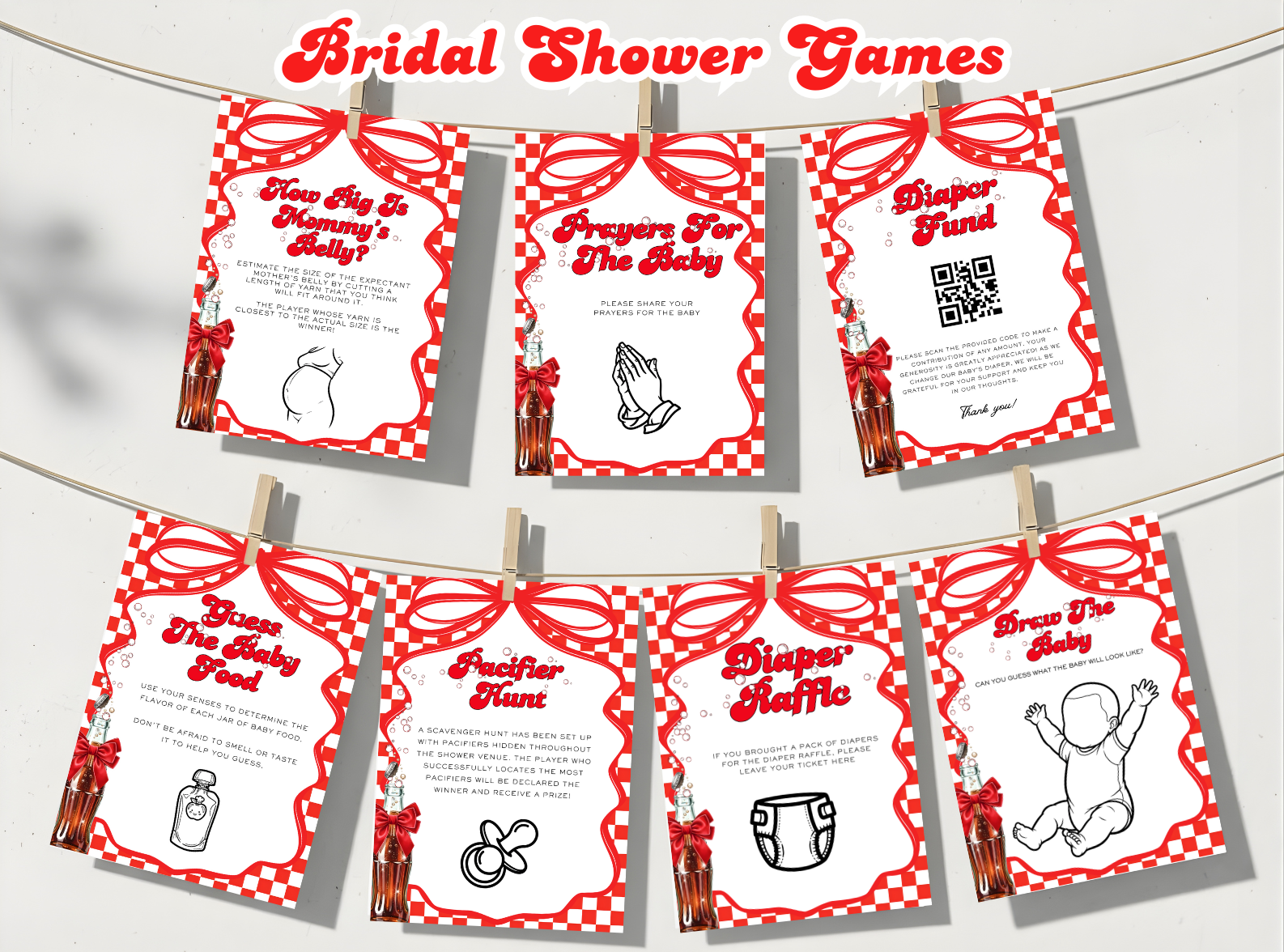 Ready to Pop Baby Shower Games