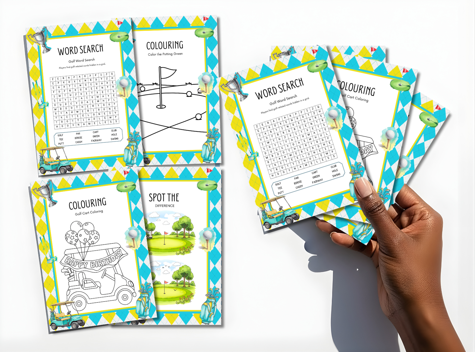 Golf Theme Party Games Printable 