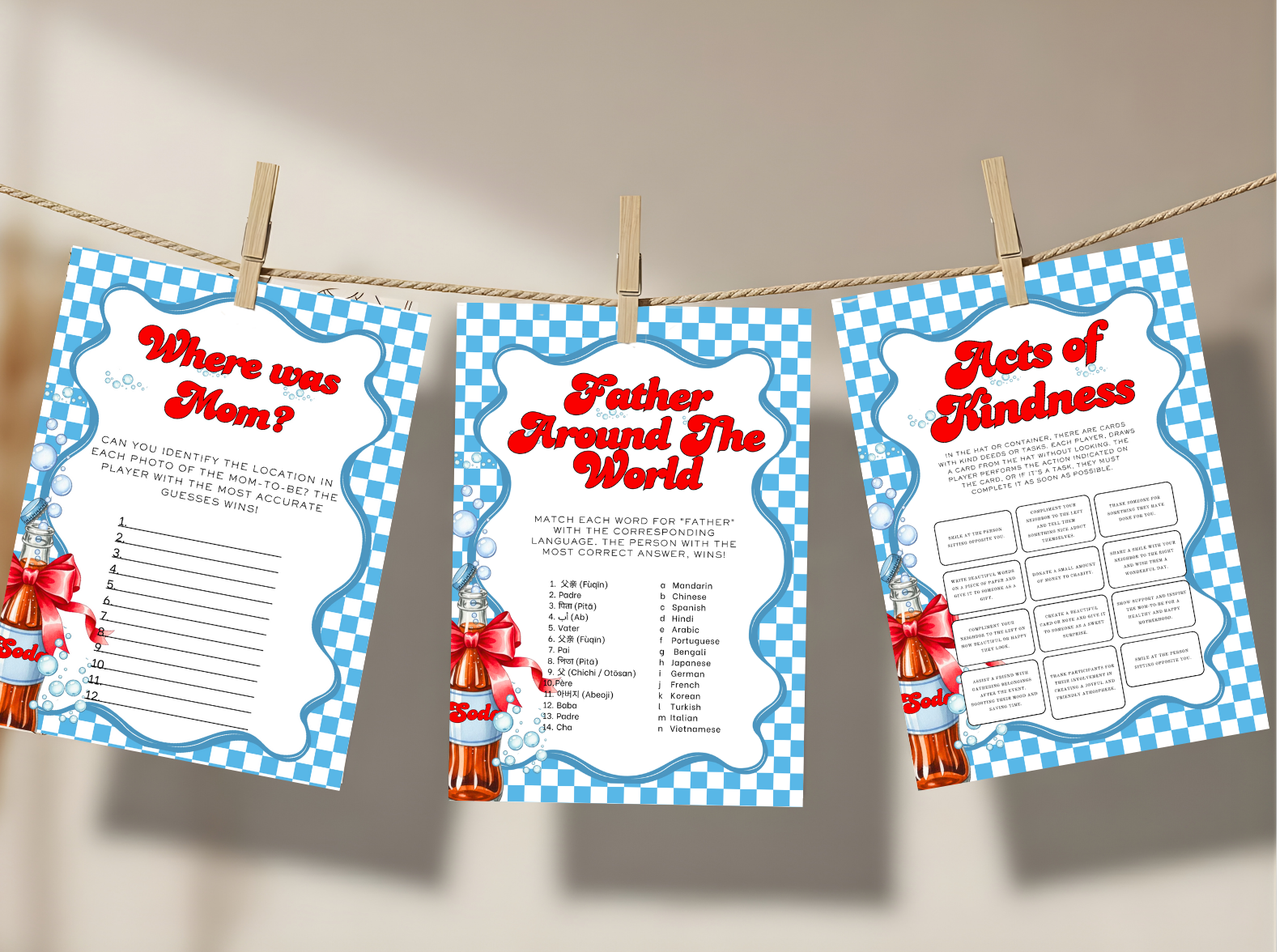 She’s Ready to Pop Baby Shower Games 