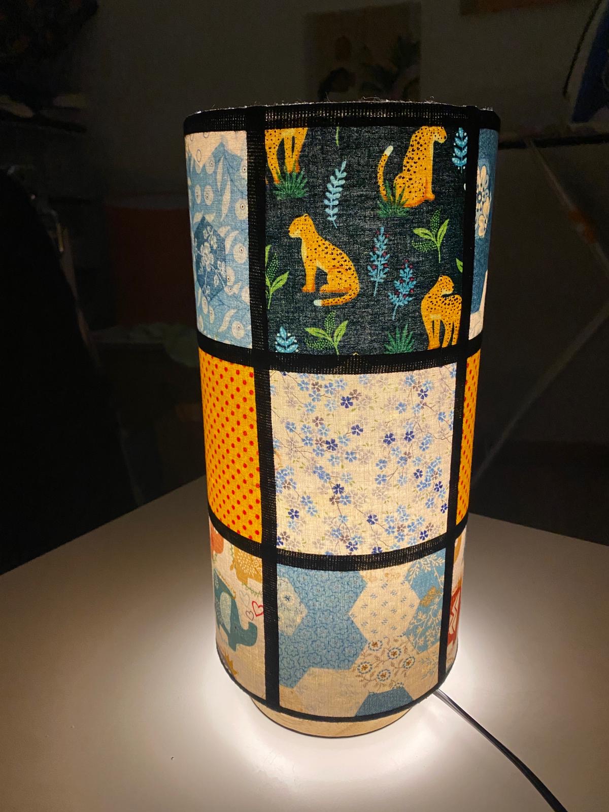 Lampe patchwork “Panthera"
