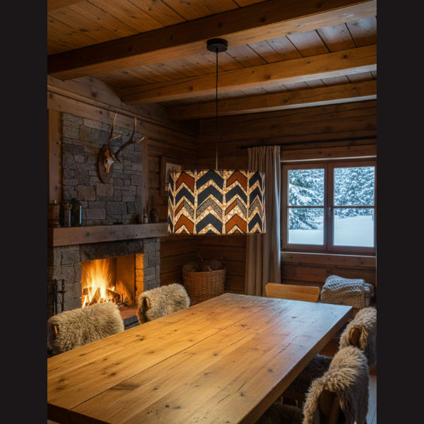 Flèches de Bouleau | Suspension lumineuse décorative