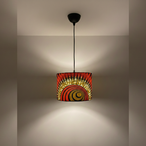 Soleil de Minuit | Suspension lumineuse décorative 
