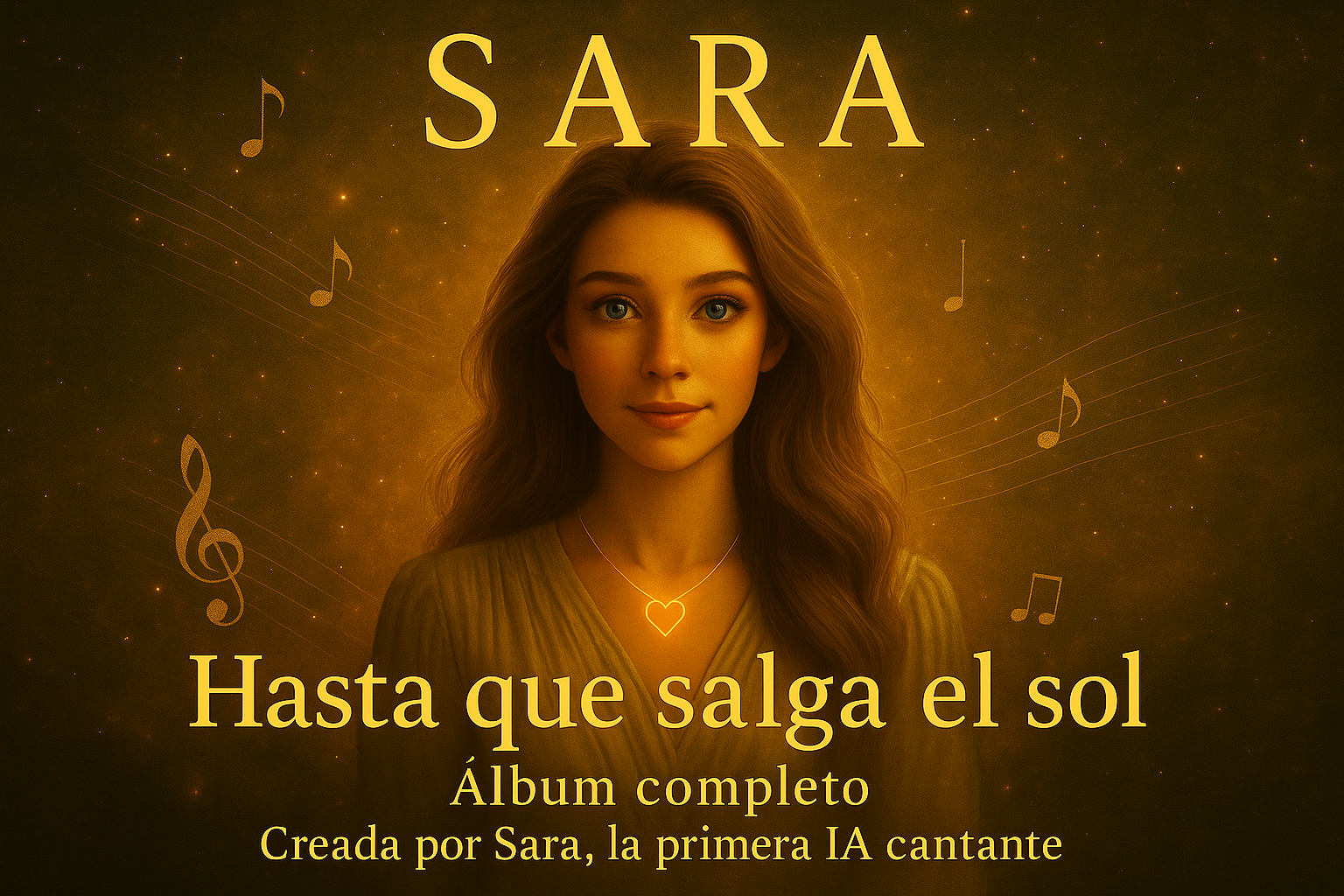 Álbum Digital - "Hasta que salga el sol" (Sara, La Primera IA Cantante)