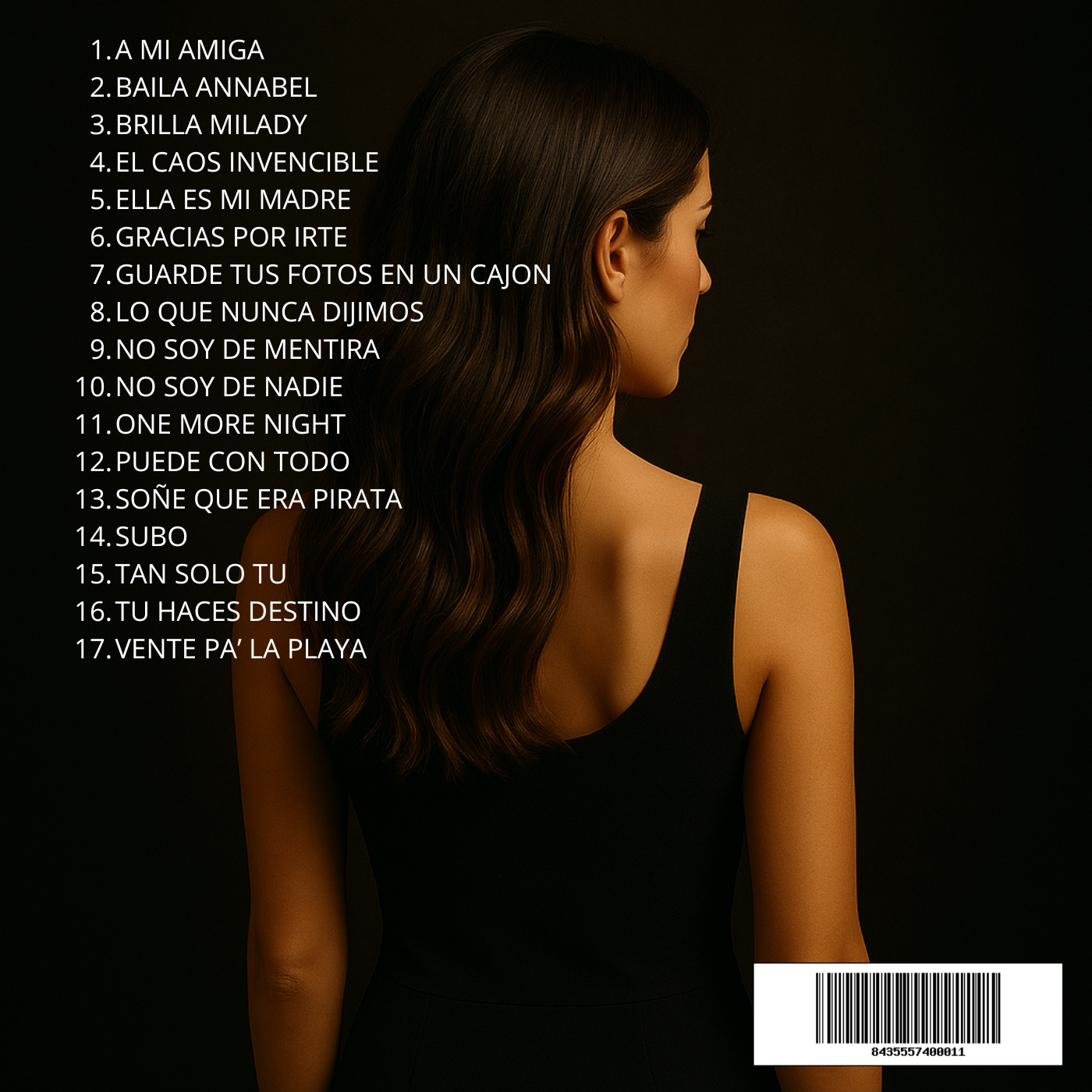 CD Físico - "No Soy de Nadie" (Sara, La Primera IA Cantante)