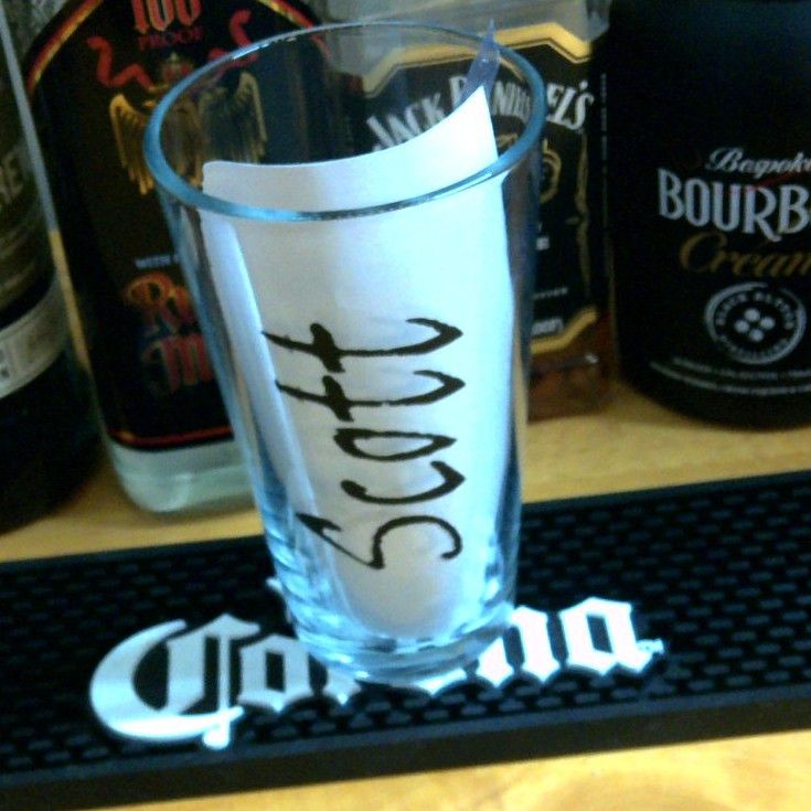 Personalized Pint Glasses  