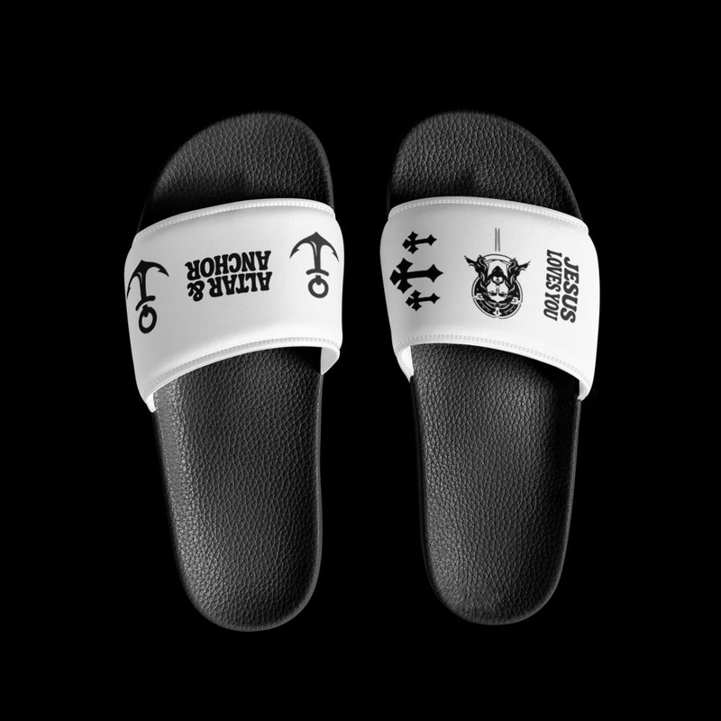 Religious Slide Sandals