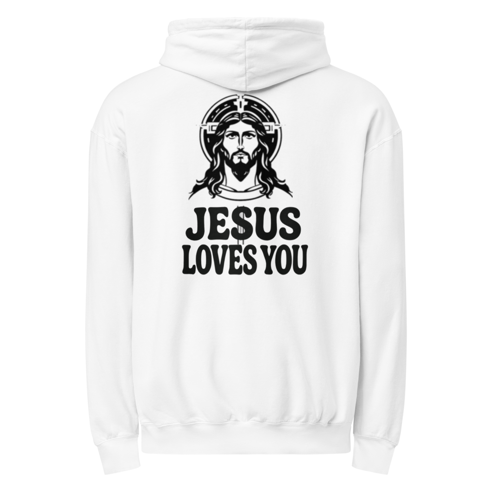 White Altar & Anchor Hoodie