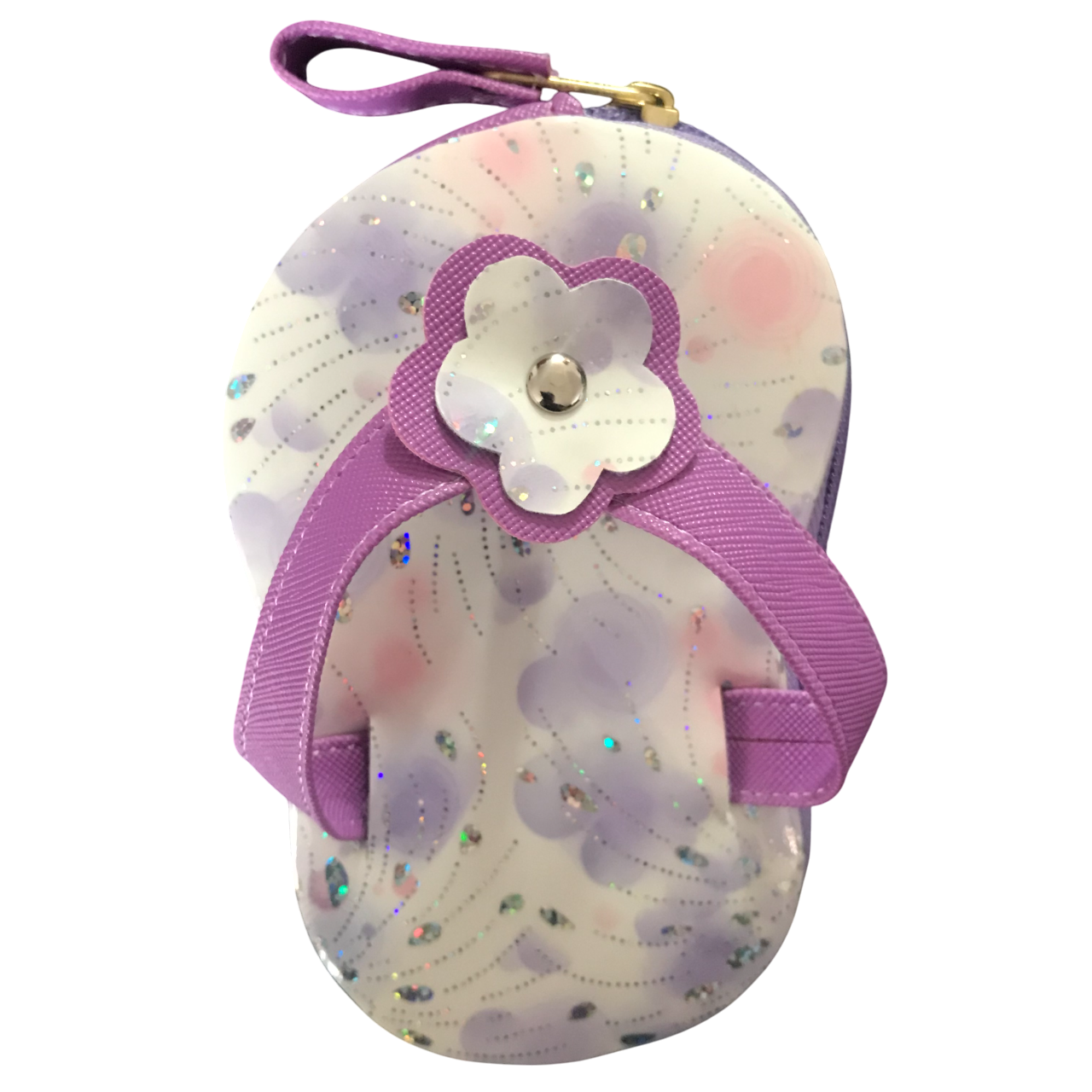 Monedero Chancla Sandalia Lila