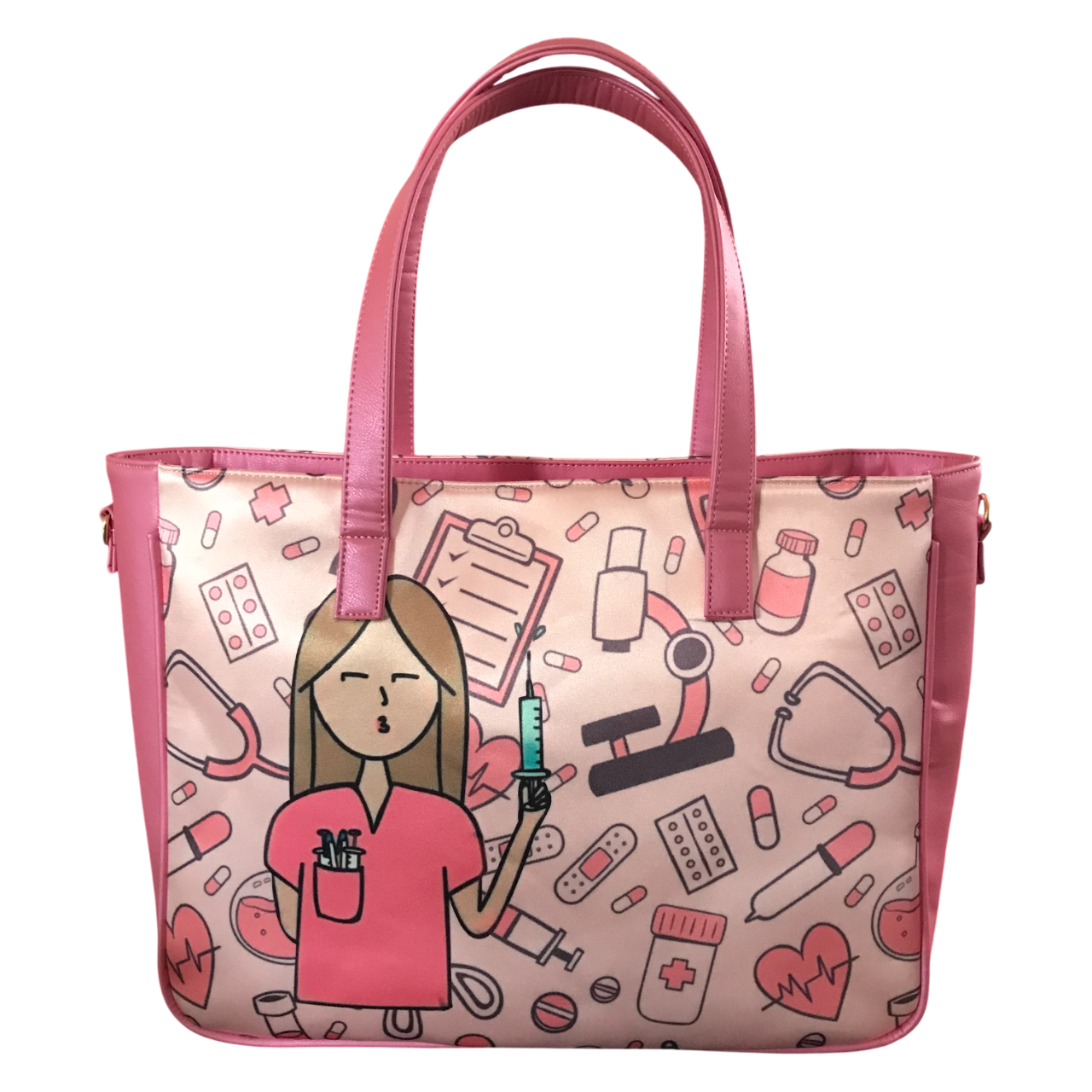 Bolsa Enfermera Doctora Rosa