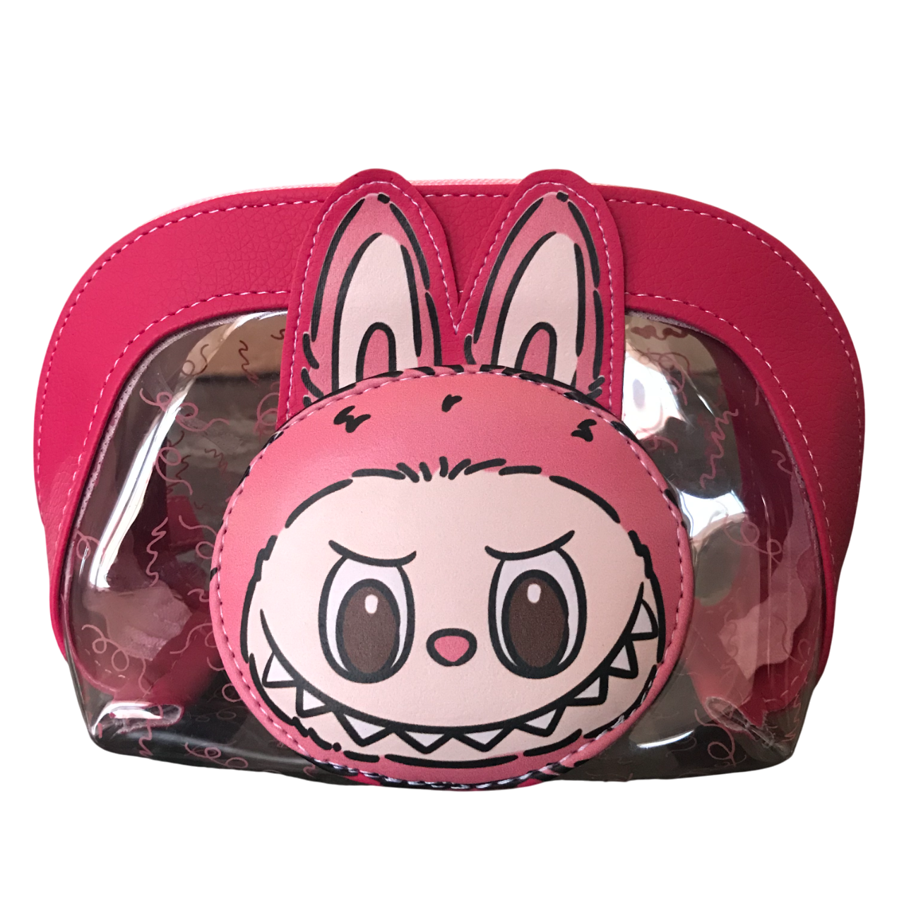 Cosmetiquera Labubu Rosa