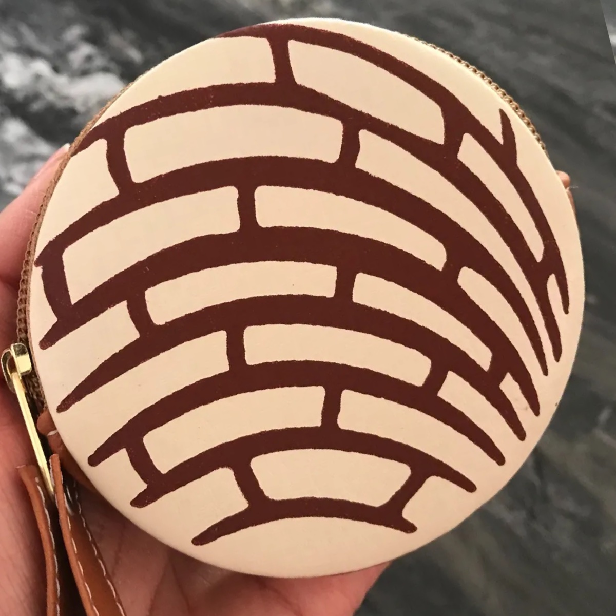 Monedero Concha Vainilla