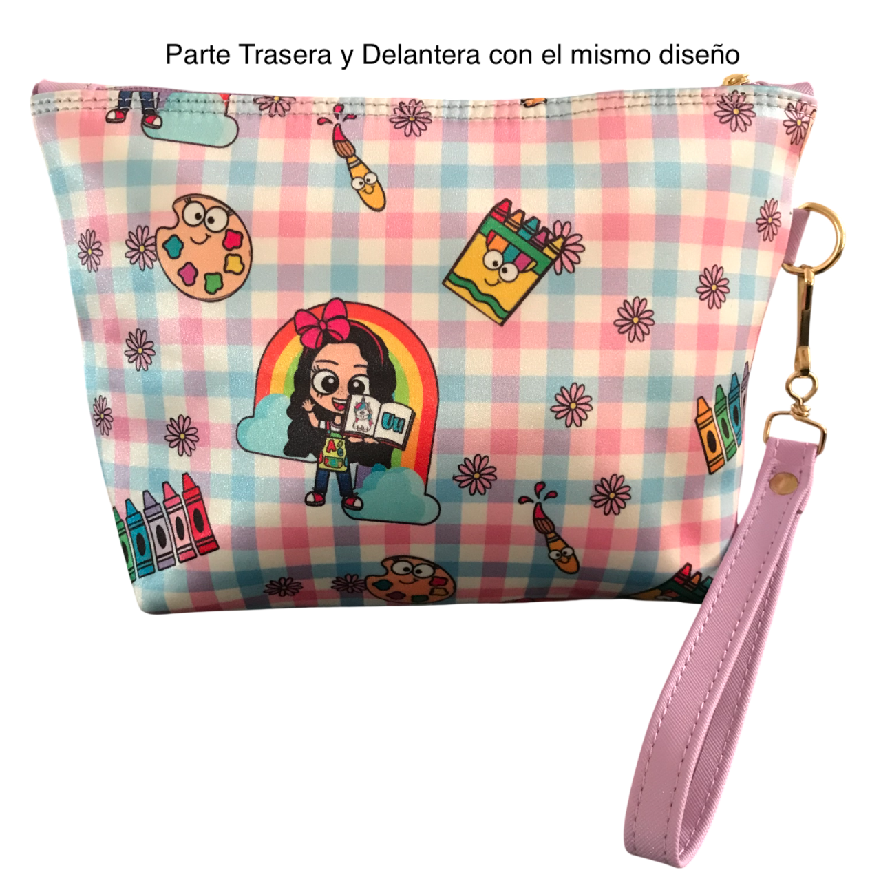 Cosmetiquera Maestra Acuarelas/Crayolas