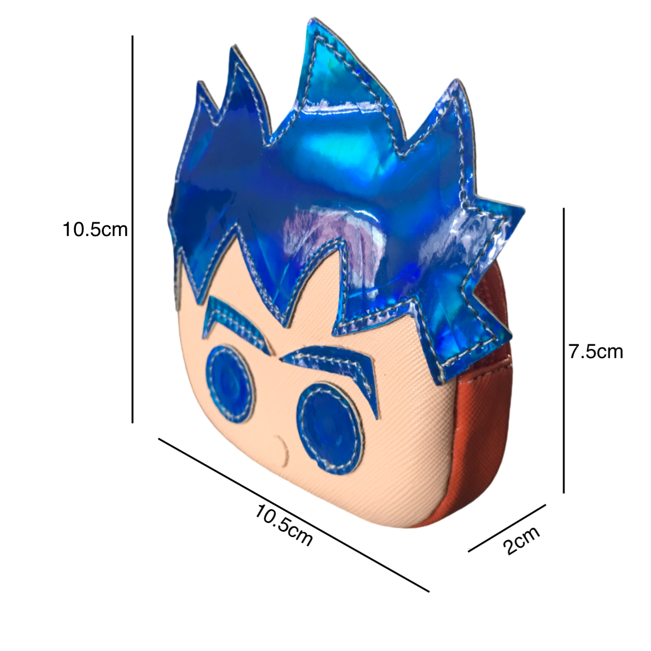 Monedero Dragon Ball Goku Azul