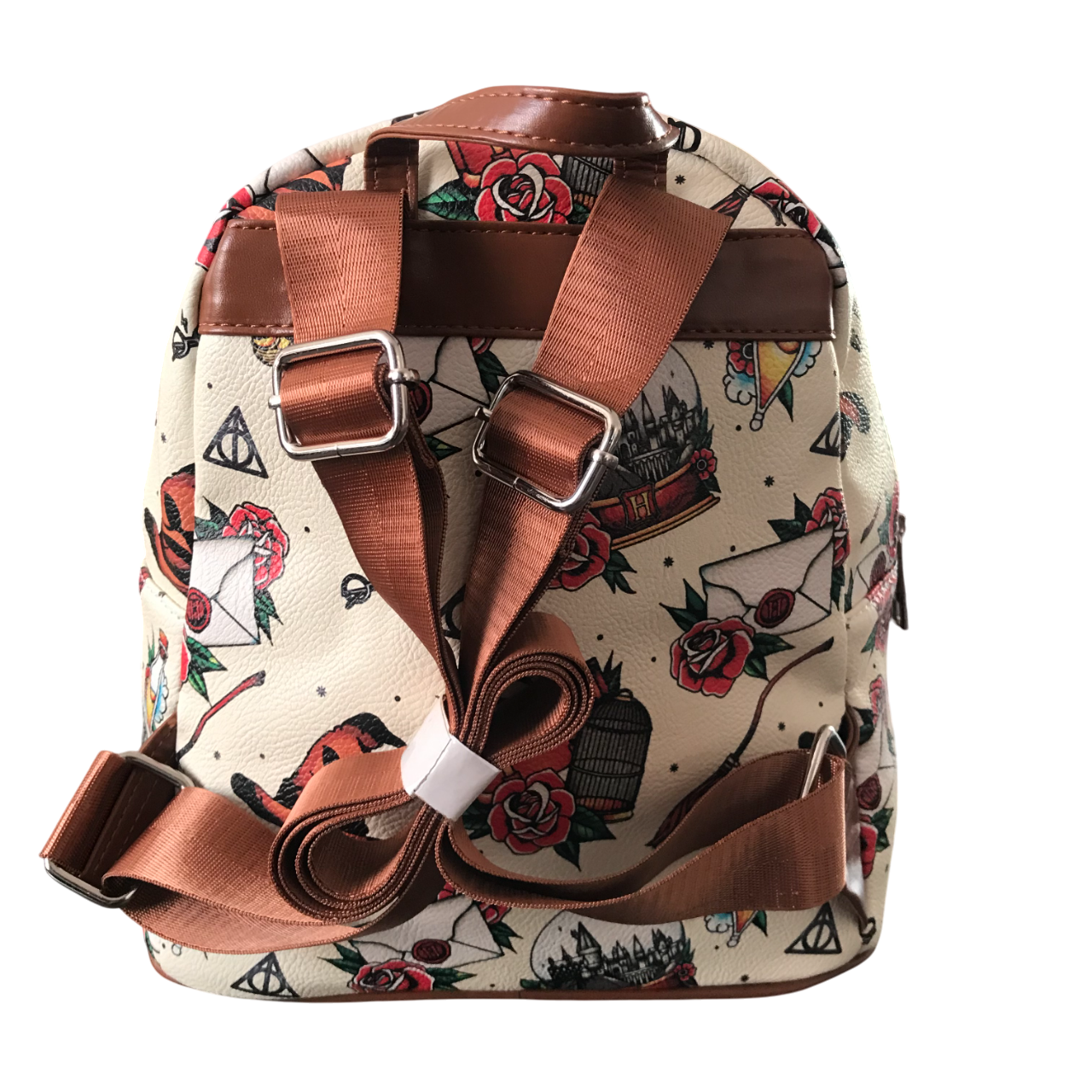 Mochila Mini Harry Potter Beige