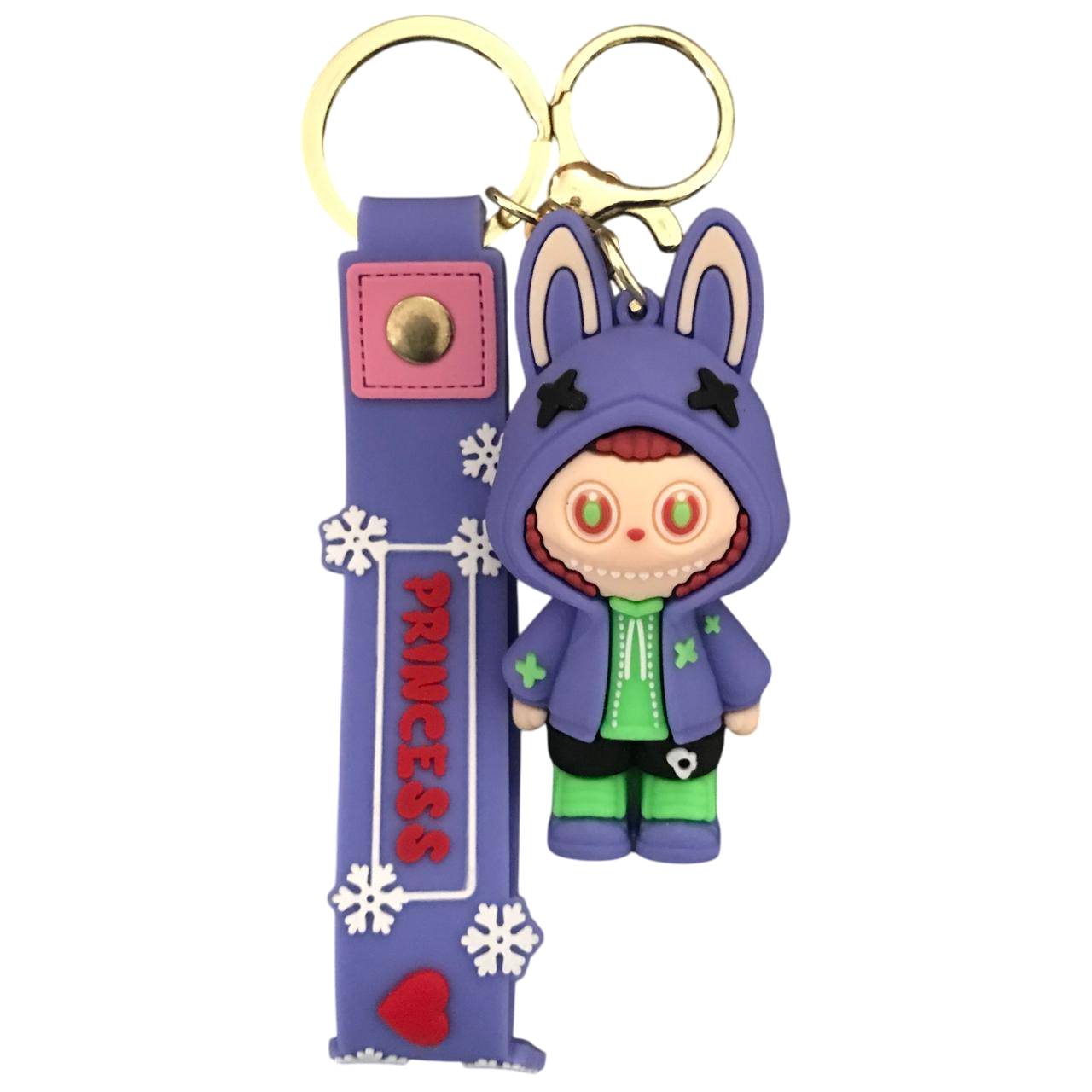 Llavero Labubu Sudadera Azul