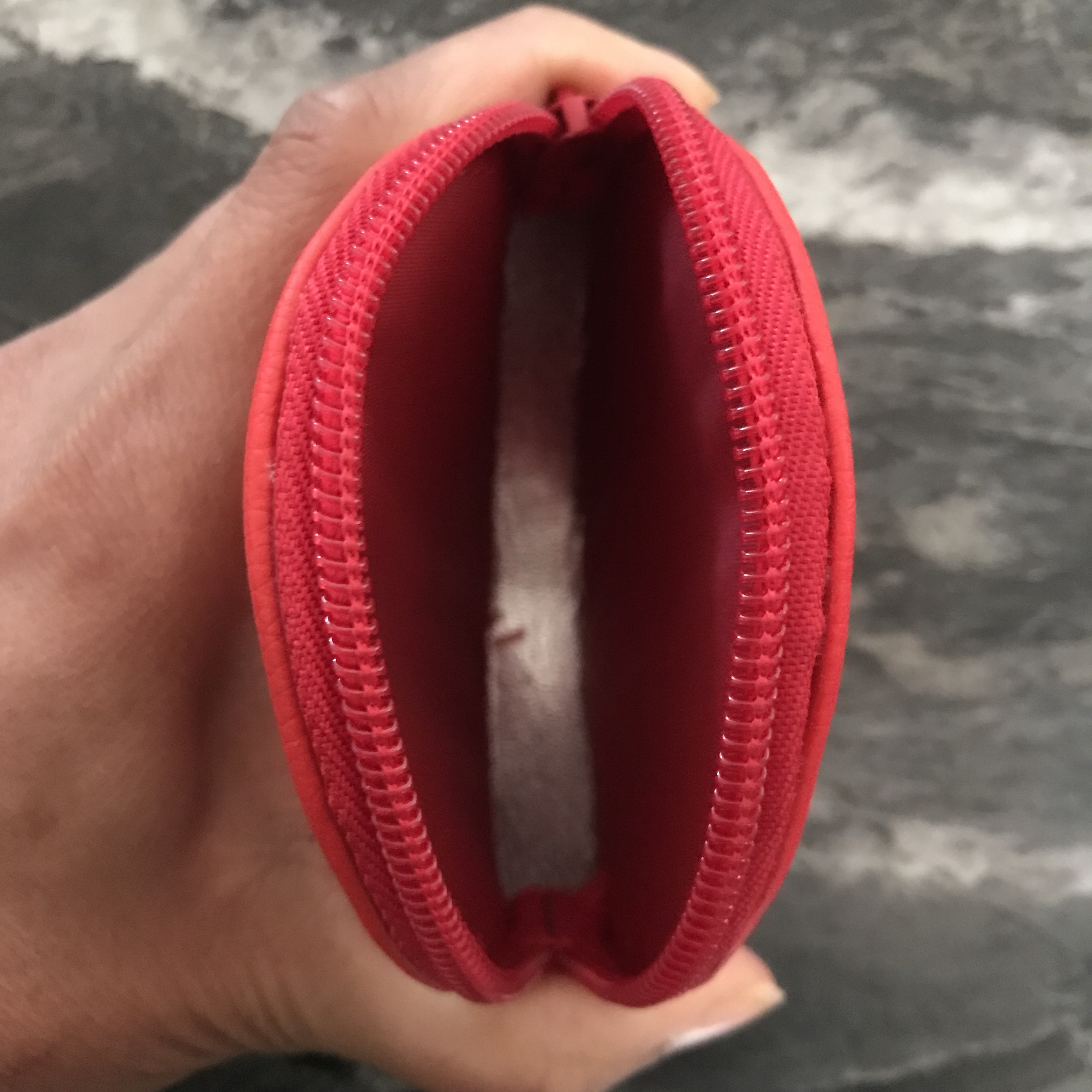 Monedero Luneta M&M Rojo