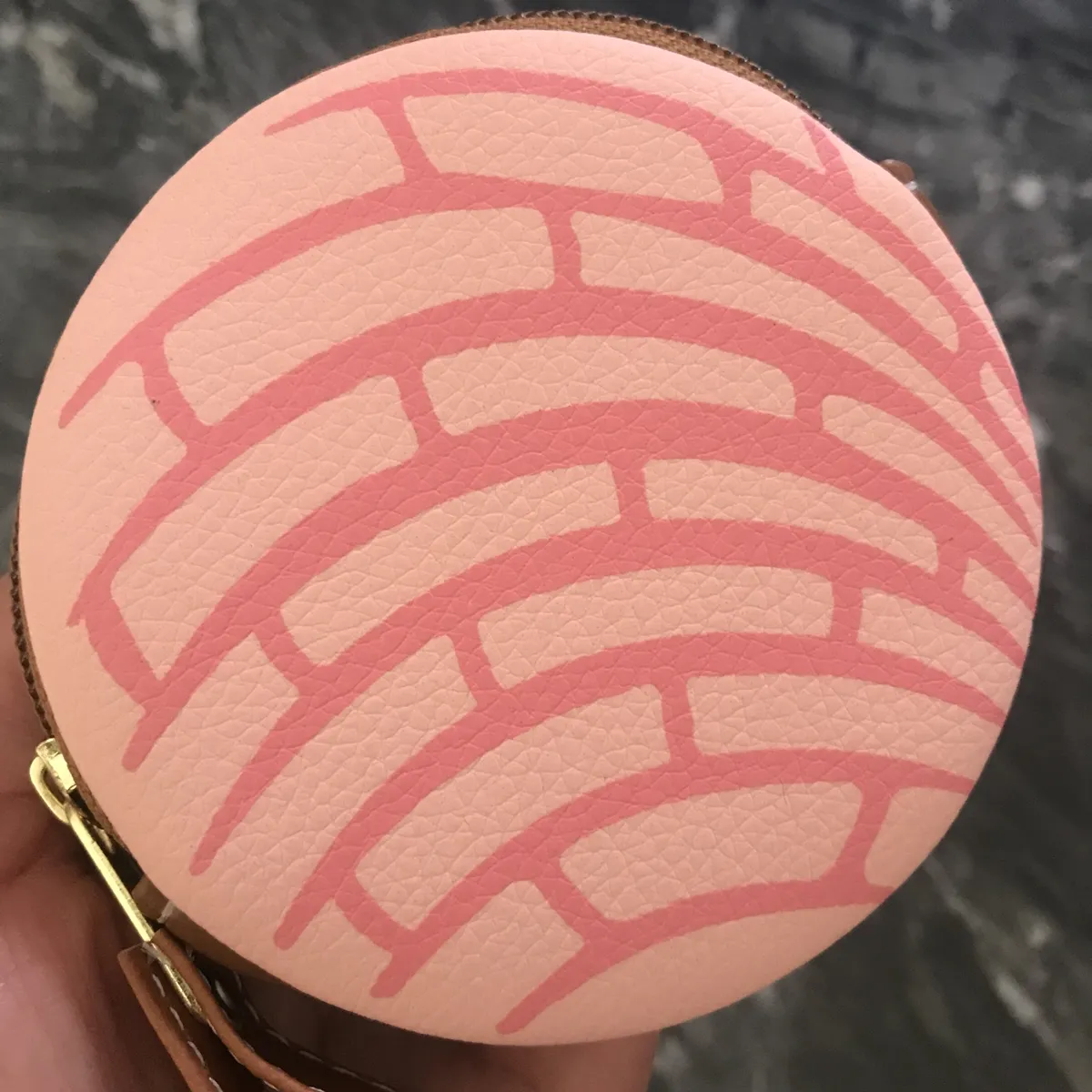 Monedero Concha Rosa