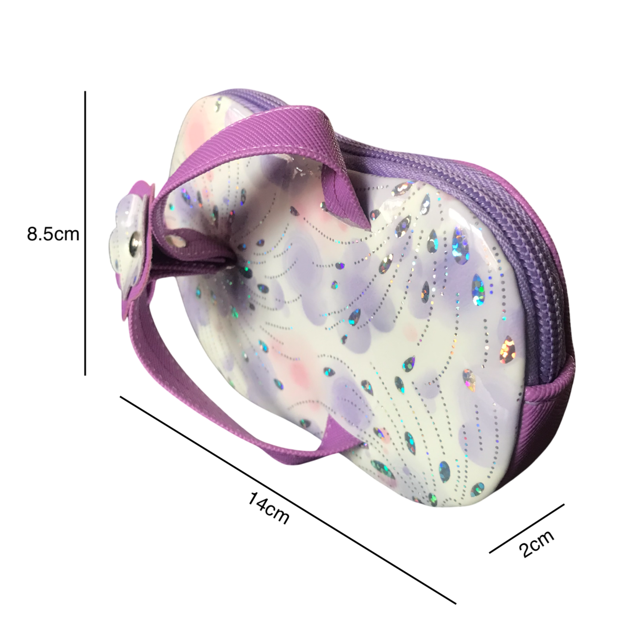 Monedero Chancla Sandalia Lila